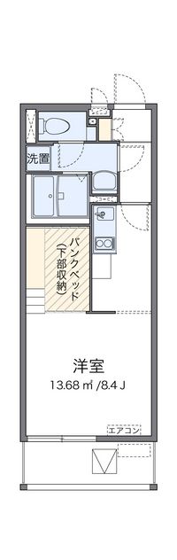 ミランダ長須賀 間取り図