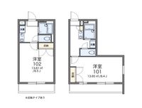 レオパレスＴＡＫＡ 間取り図