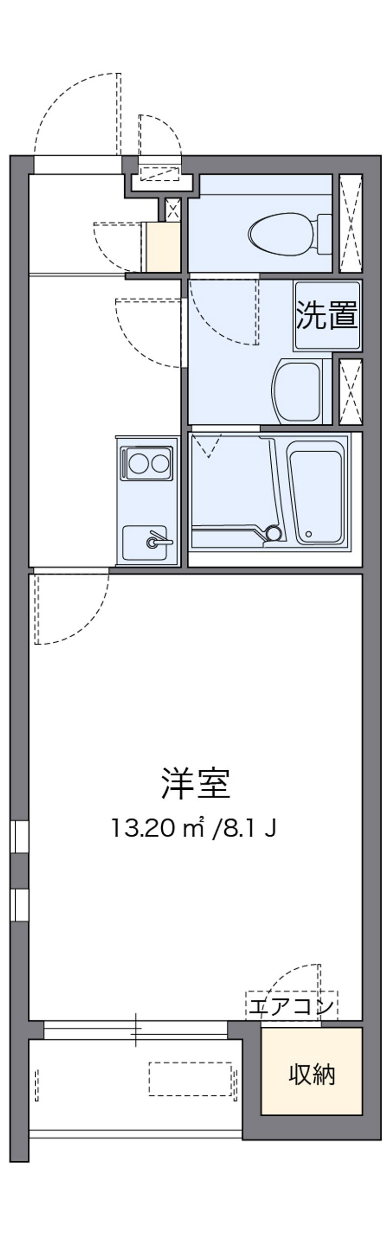 クレイノブーチェ 間取図