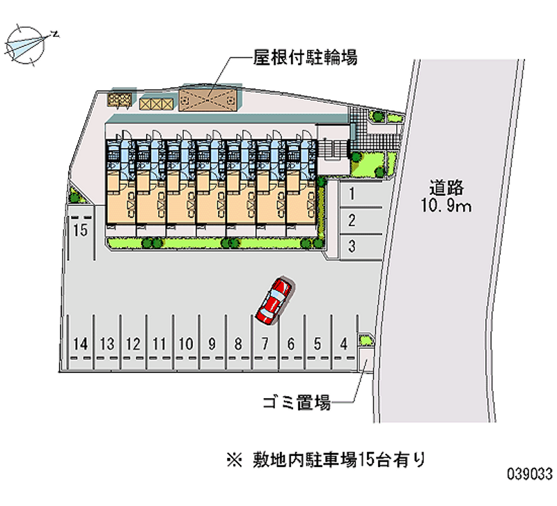 レオパレス豊田朝日ヶ丘 月極駐車場