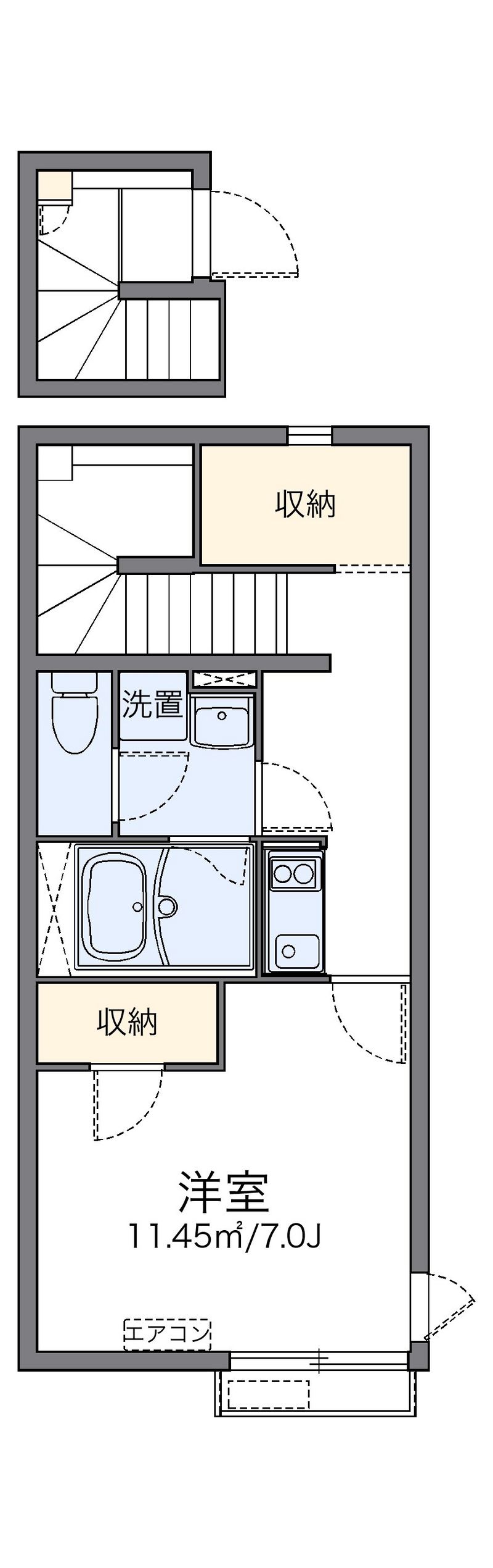 レオネクストミーヤ前野 間取図