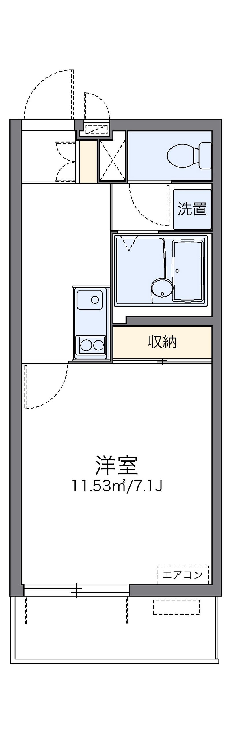 レオネクストガーデン羽根木 間取図