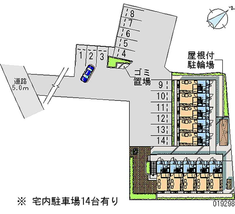 19298月租停车场