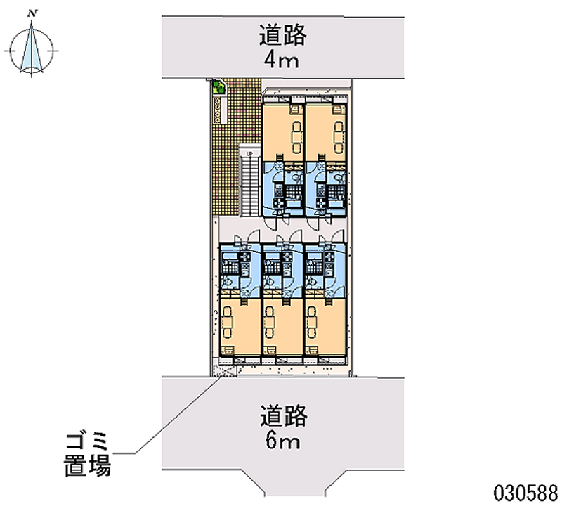 レオパレスベガ 区画図