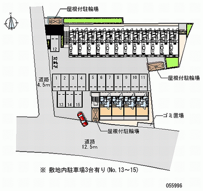 55996 Monthly parking lot