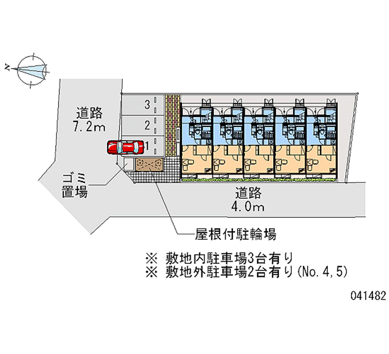 41482 Monthly parking lot