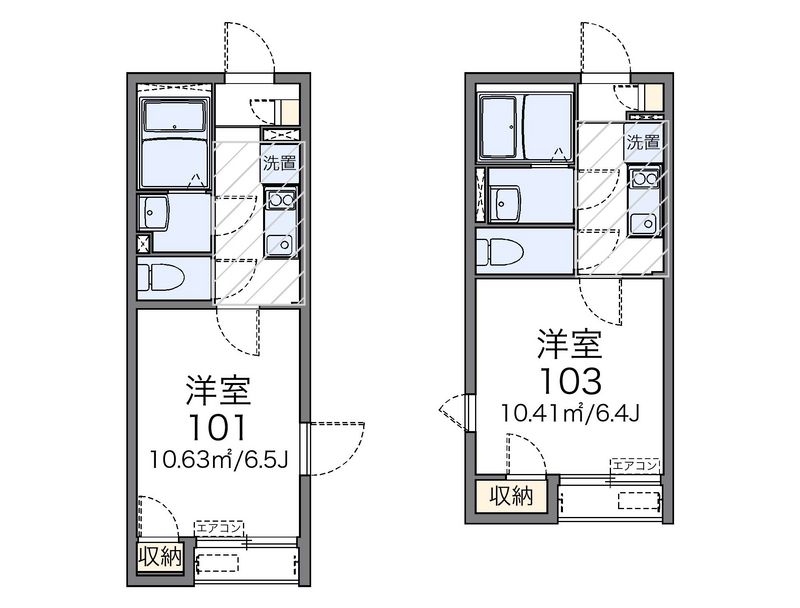 レオネクストＩＮＡＧＩ 間取図
