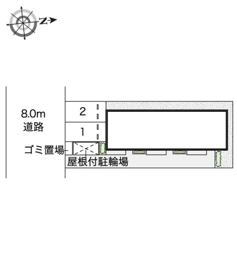 レオネクスト野田南 配置図
