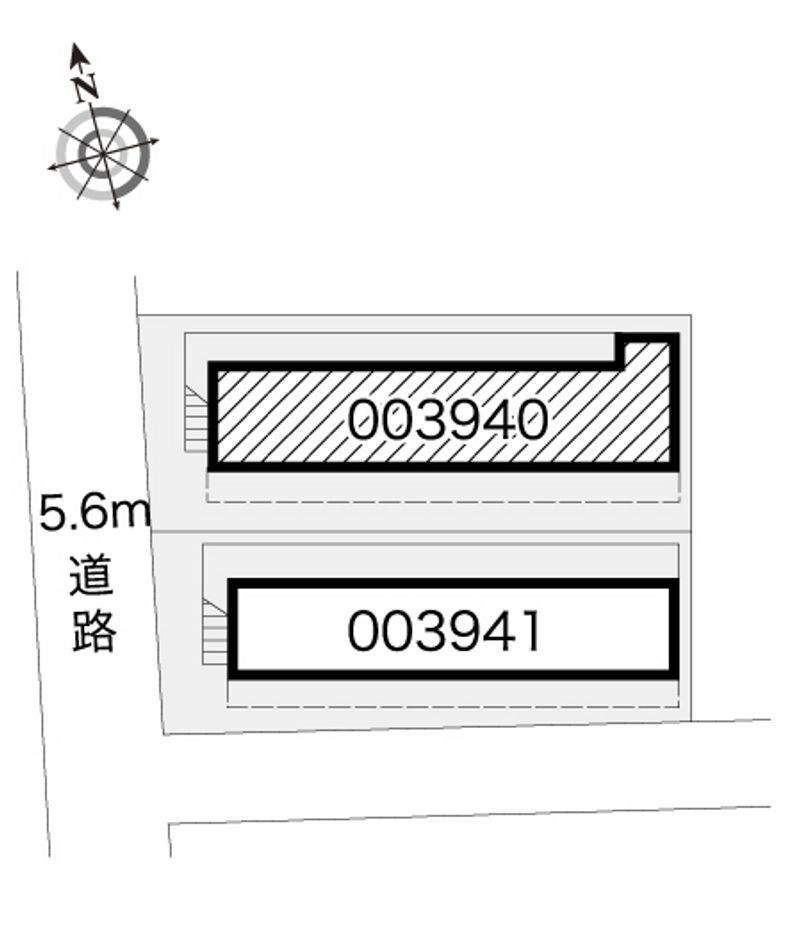 レオパレス中野第６ 配置図