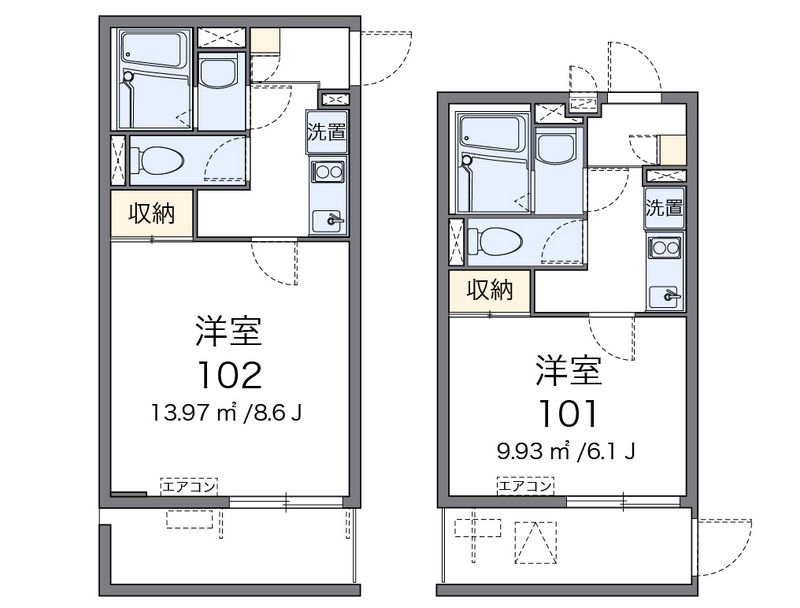 クレイノＣＲＥＡ　豊島園 間取図