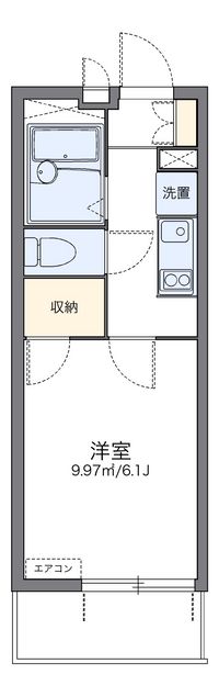 レオパレス兵庫駅南通り 間取り図