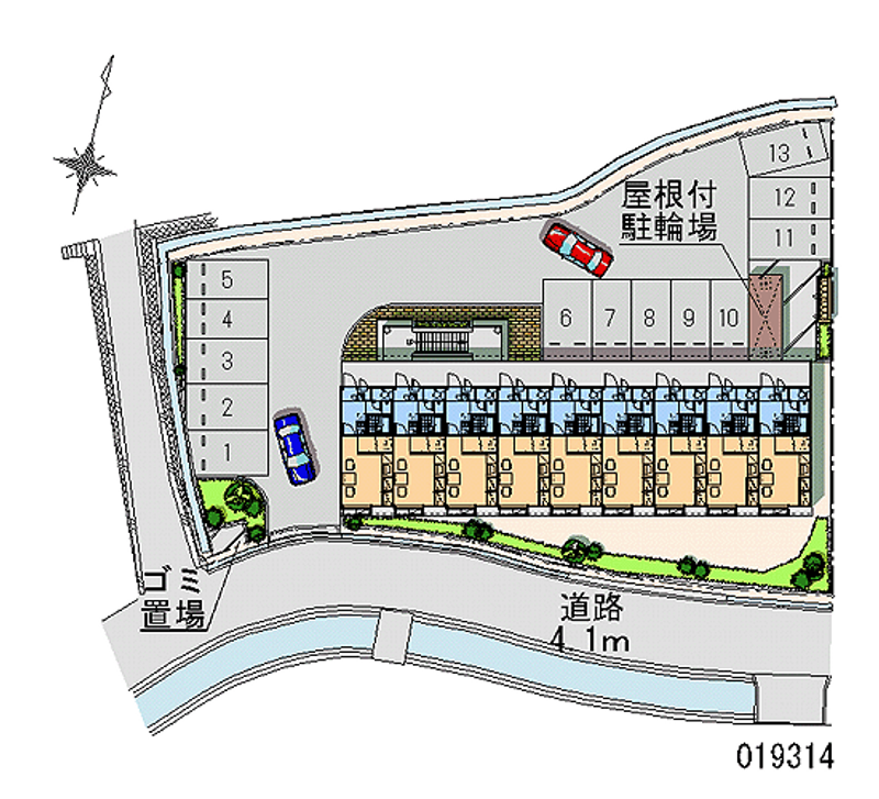 19314月租停車場