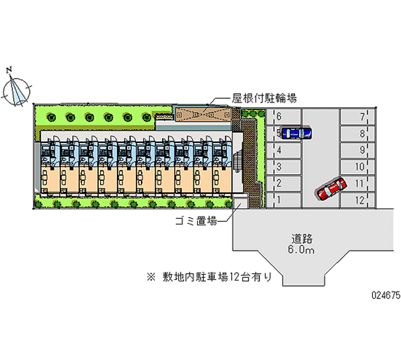 24675 bãi đậu xe hàng tháng