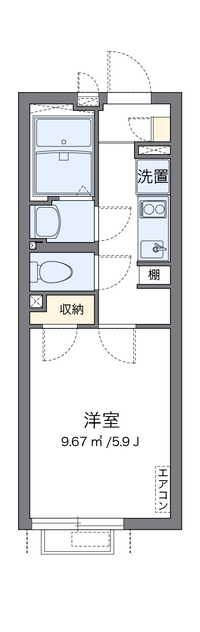 クレイノＢｕｏｎｏ 間取り図