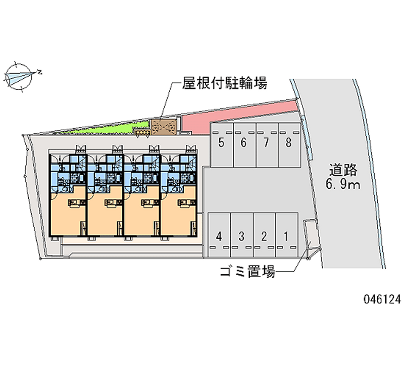 46124 bãi đậu xe hàng tháng