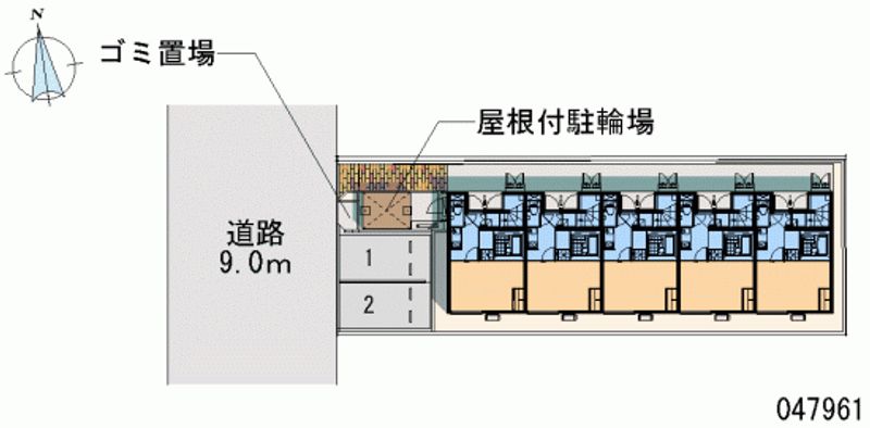 レオネクスト那古野 区画図