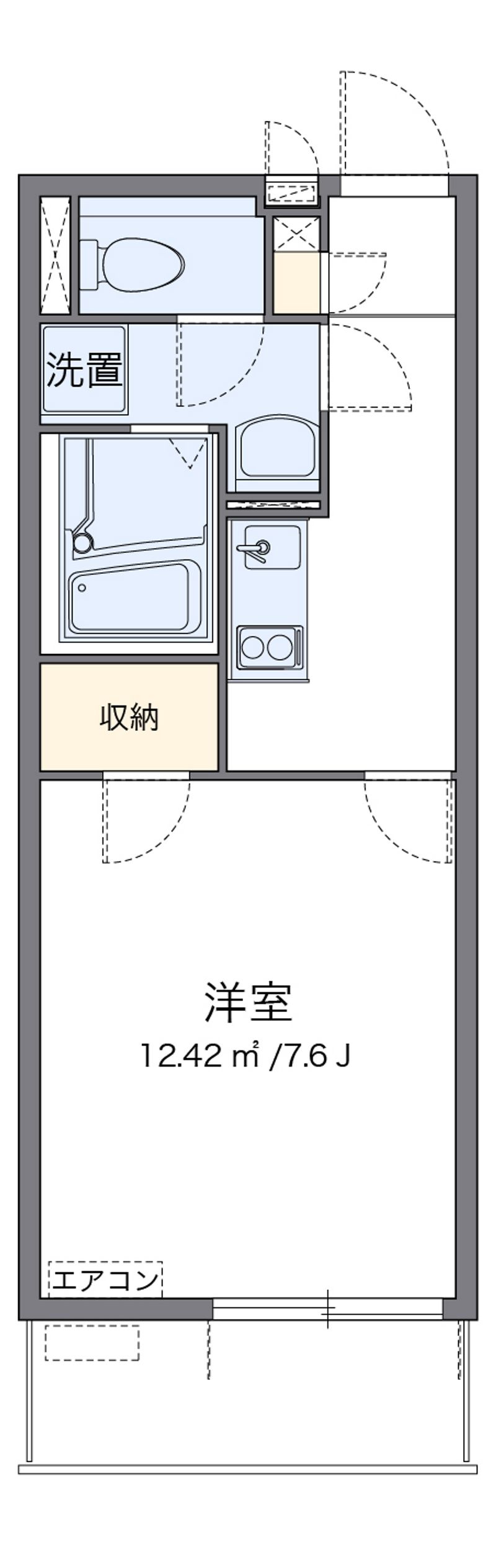 レオネクストミューズ 間取図
