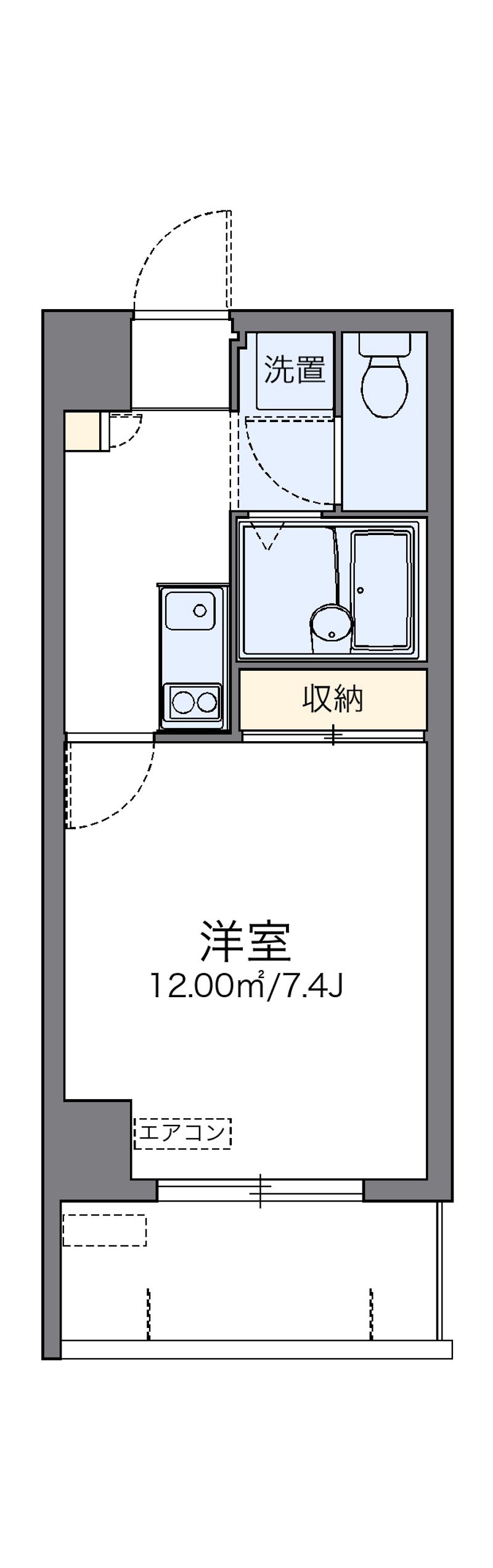 レオネクストまさと 間取図