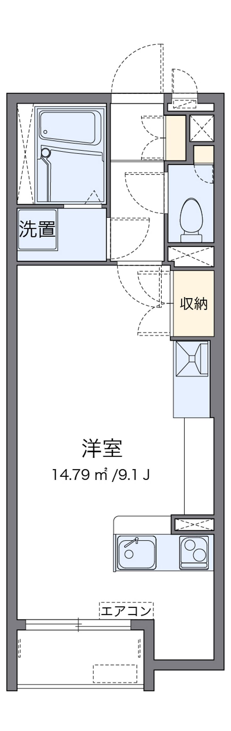 ミランダアザレア 間取図