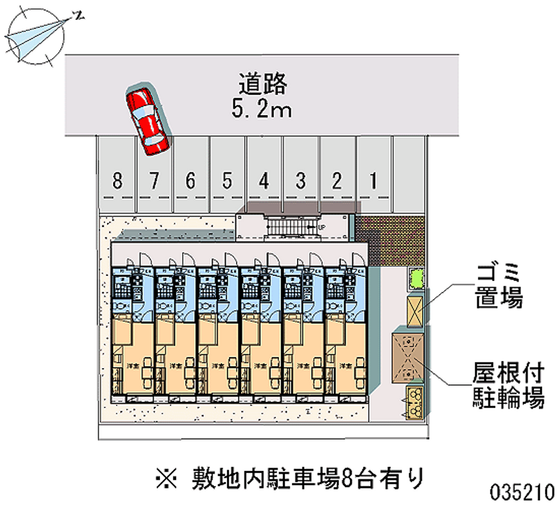 レオパレスｎｏｎｏ 月極駐車場