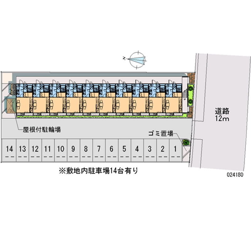 24180 Monthly parking lot