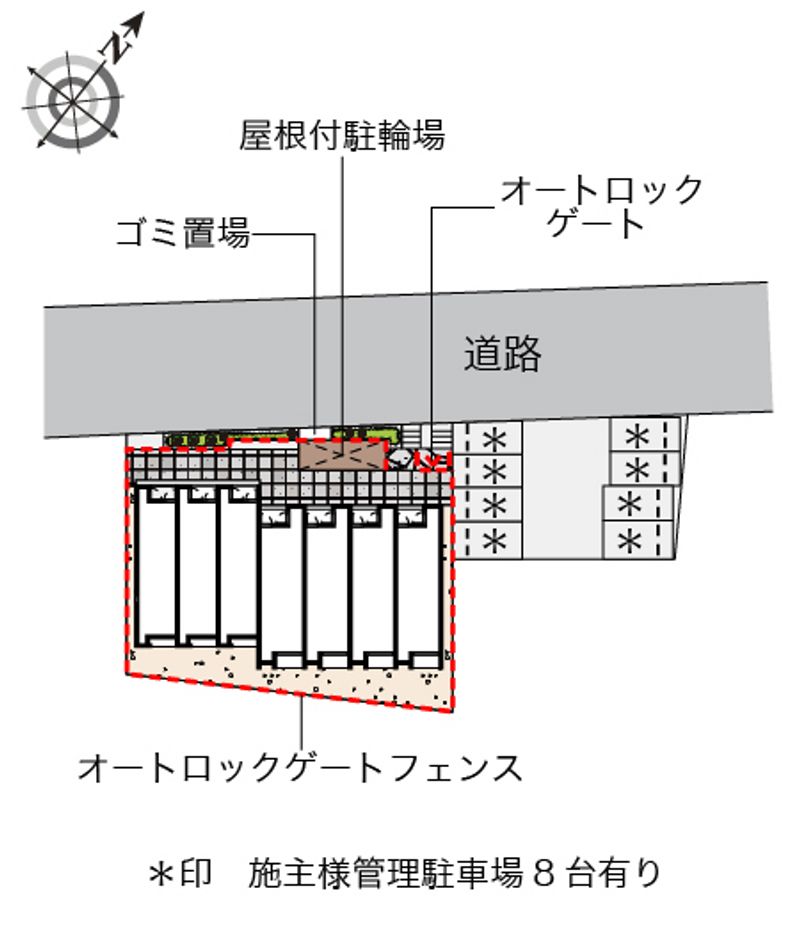 レオネクストセレノ 配置図
