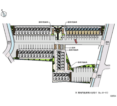 26534 Monthly parking lot