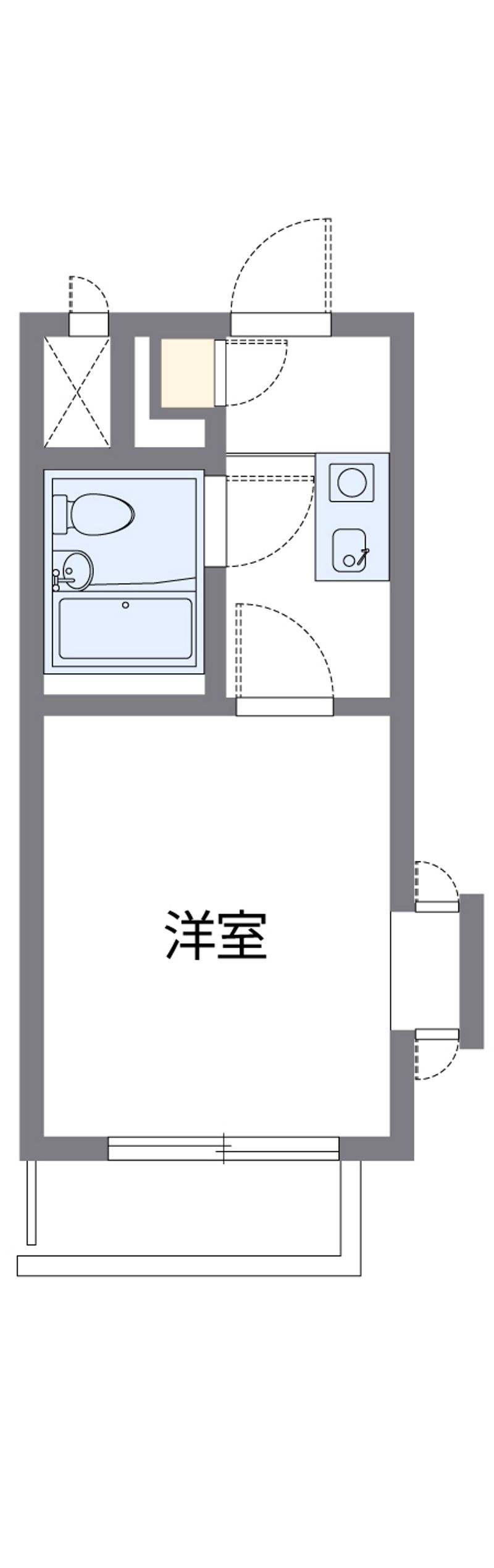 レオパレスグリーン 間取り