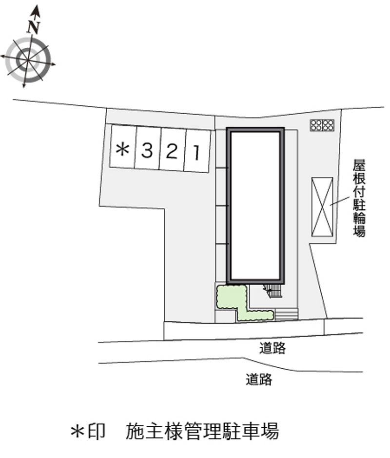 レオパレスグリシーナ 配置図
