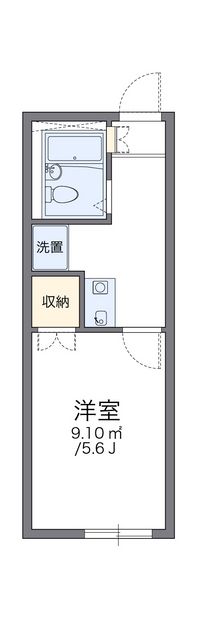 レオパレスノースアベニュー 間取り図