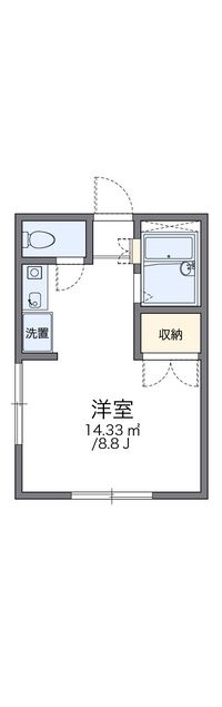 レオパレスみらい 間取り図