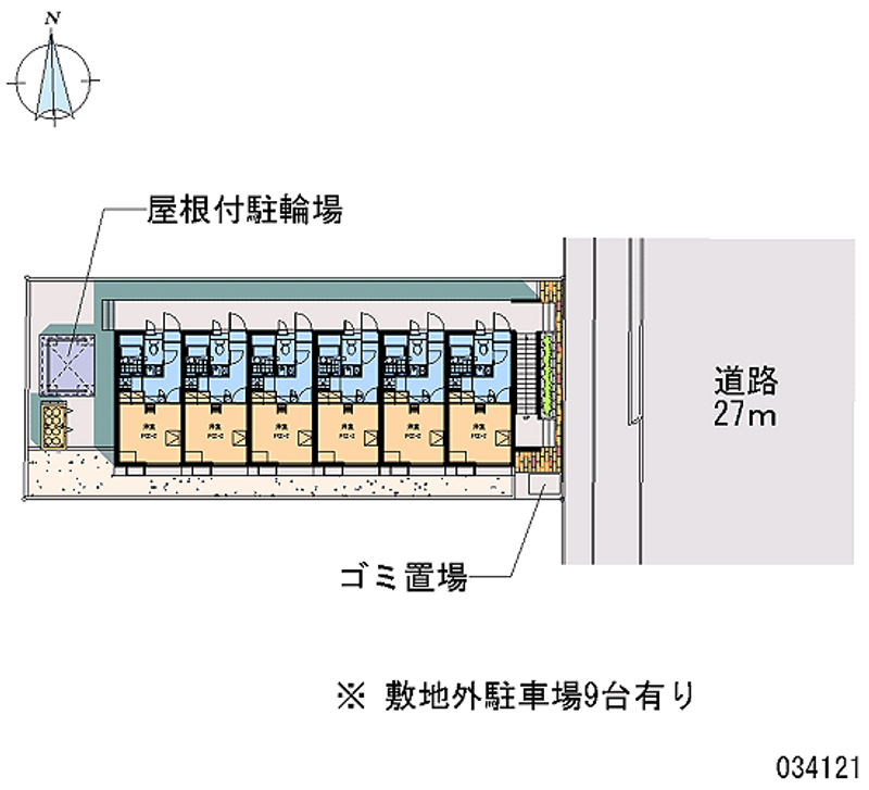 レオパレス田原町Ⅱ 月極駐車場