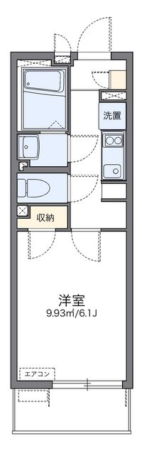 レオネクストクレール長田 間取り図