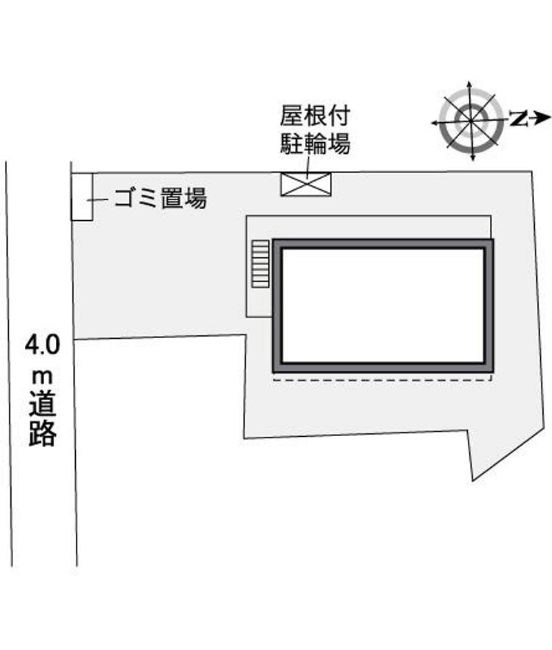 レオパレスアンジュ 配置図