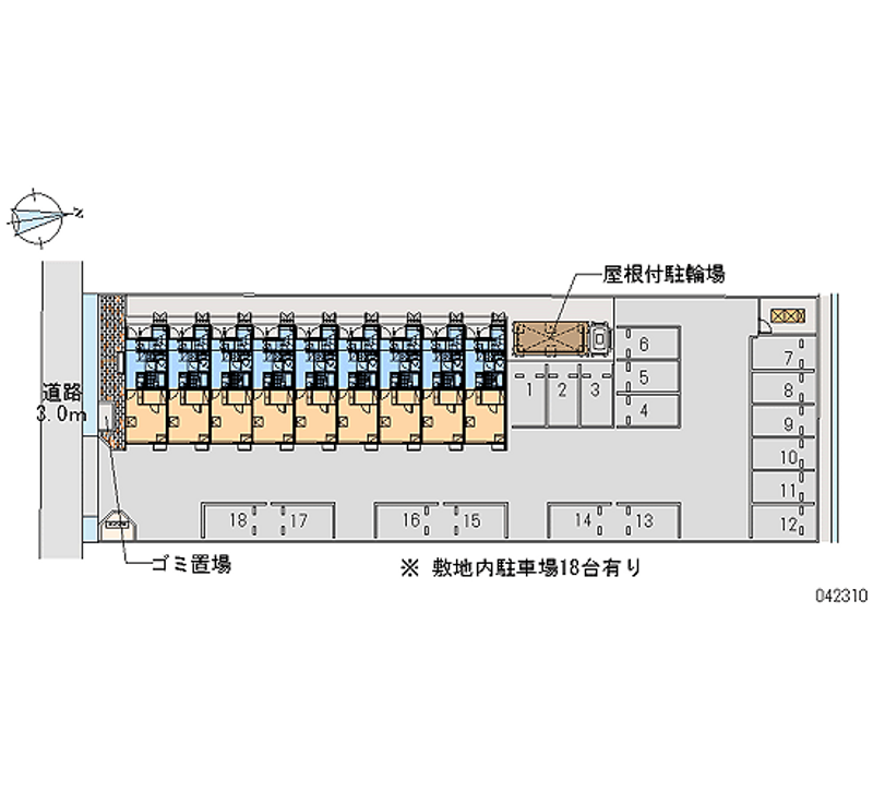 42310 bãi đậu xe hàng tháng