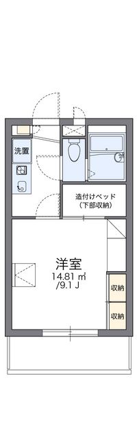 レオパレスＧｒｅｅｎ　Ｈｉｌｌ 間取り図