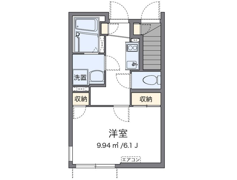 クレイノルミナーレ 間取図