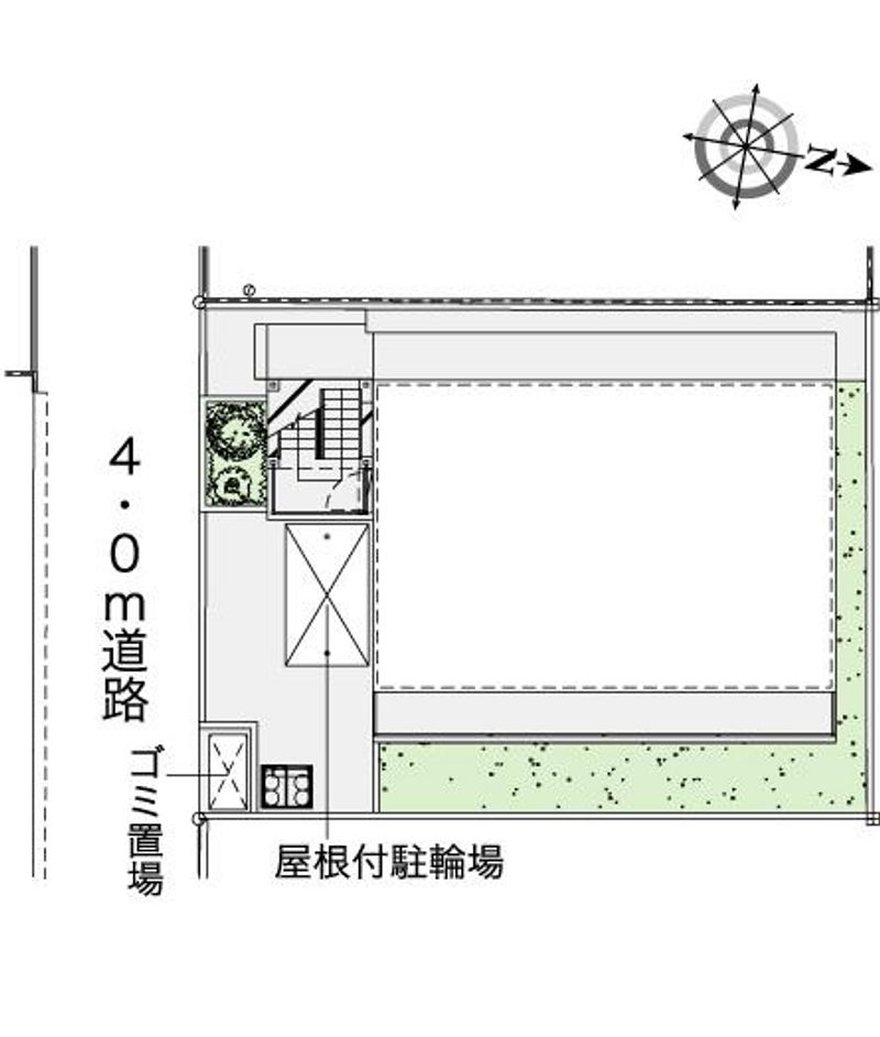 レオパレスＴＯＫＵ 配置図