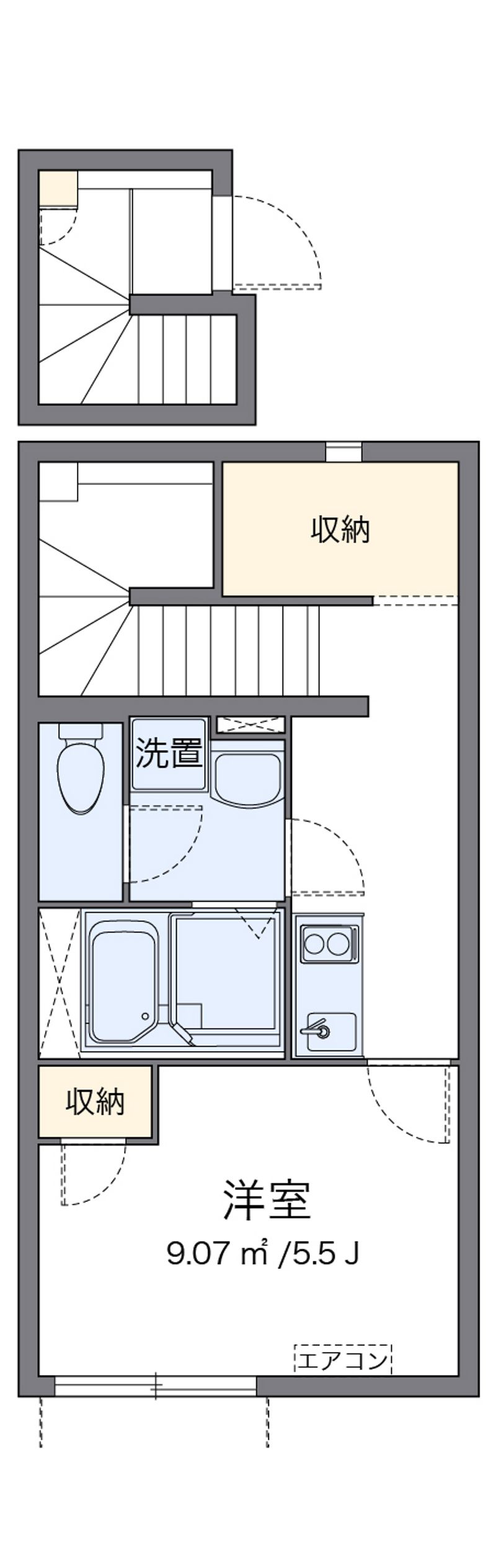 クレイノフトゥル方南町 間取り