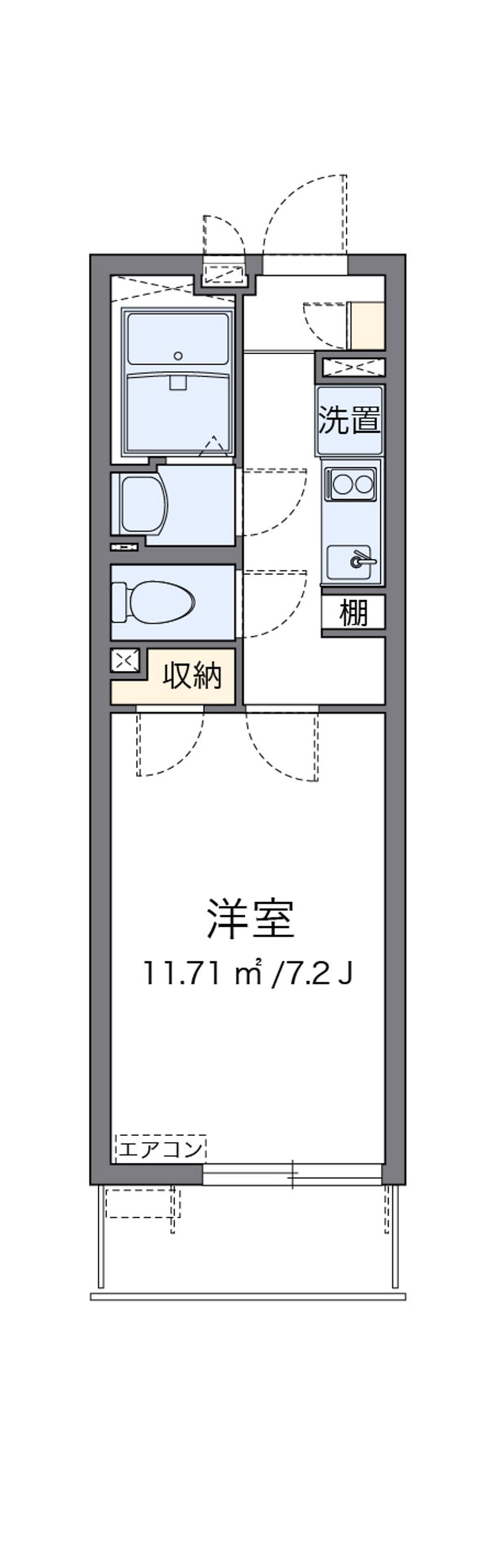 クレイノトルース　Ⅴ 間取り