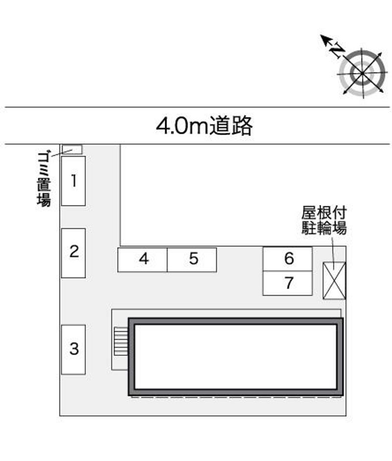 レオパレスＯＬＩＶＥ 配置図
