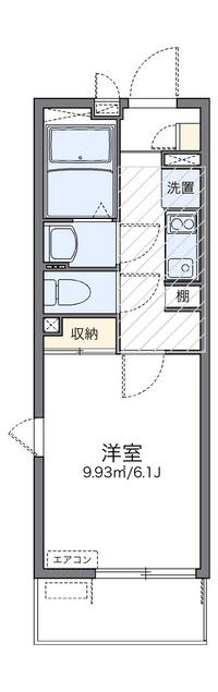 レオネクストレスポワール 間取り図