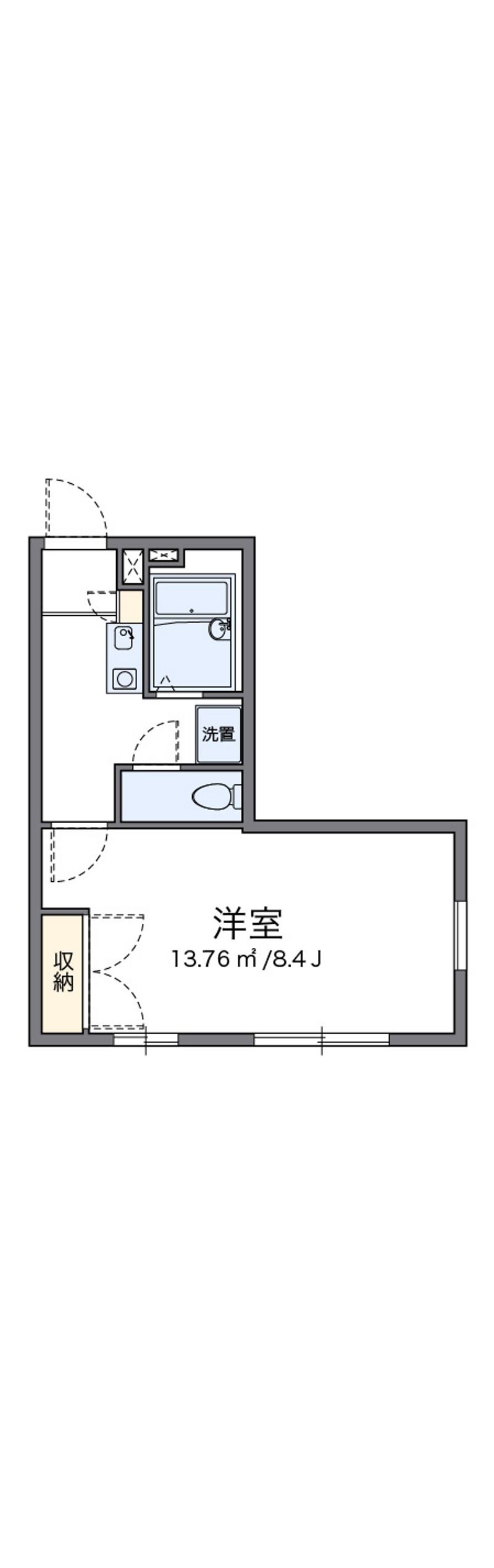 レオパレスＫＵＷＡＤＡ 間取図