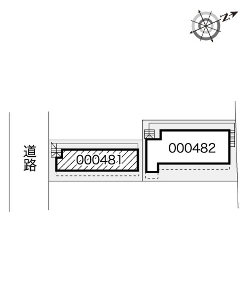 レオパレス相模原第１ 配置図