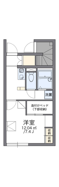 レオパレスＲｏｓｅ　Ｉｎｎ 間取り図