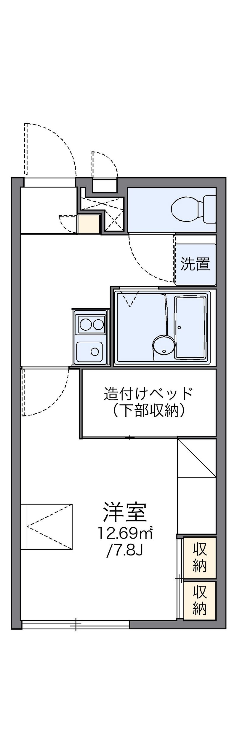 レオパレスＲ　Ｓ　Ｃ 間取図