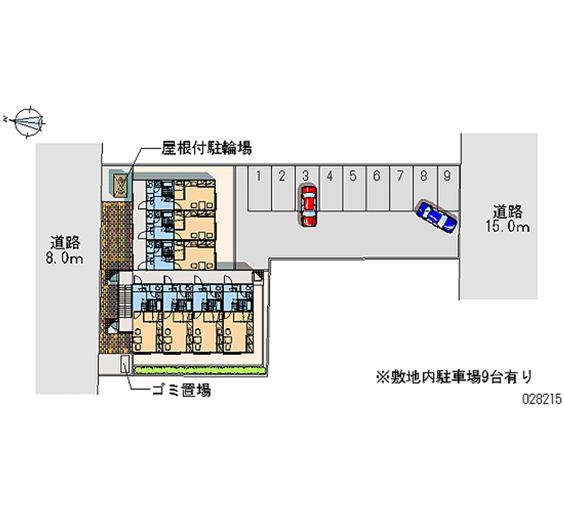 28215月租停車場