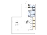 レオパレスはませんＡ 間取り図