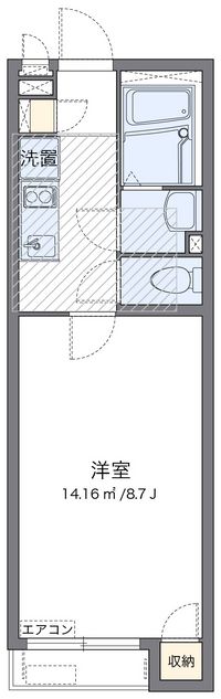 ミランダグリーンヒルズ柏尾 間取り図