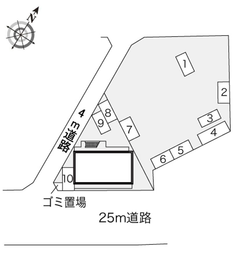 レオパレスＹＳＫ 配置図
